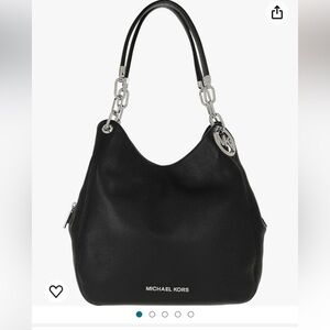 Michael Kors Lillie Large Leather Shoulder Bag